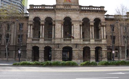 Commercial paving to Adelaide City Council Town Hall