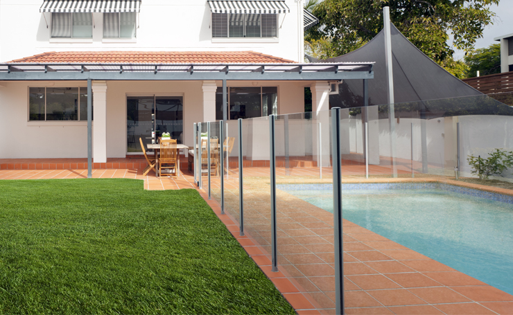 Semi Frameless Glass Pool Fence