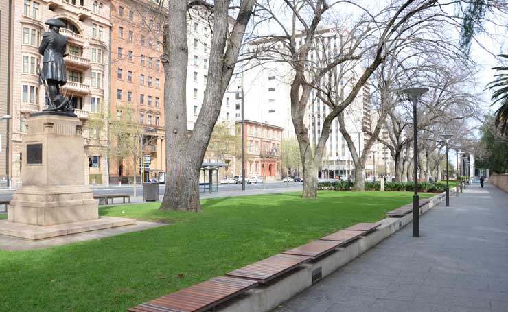 Landscaping Adelaide's North Terrace 4