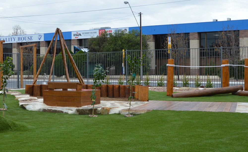 Child Care Centre Landscaping | Synthetic Turf