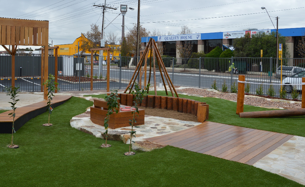 Child Care Centre Landscaping | Low Maintenance