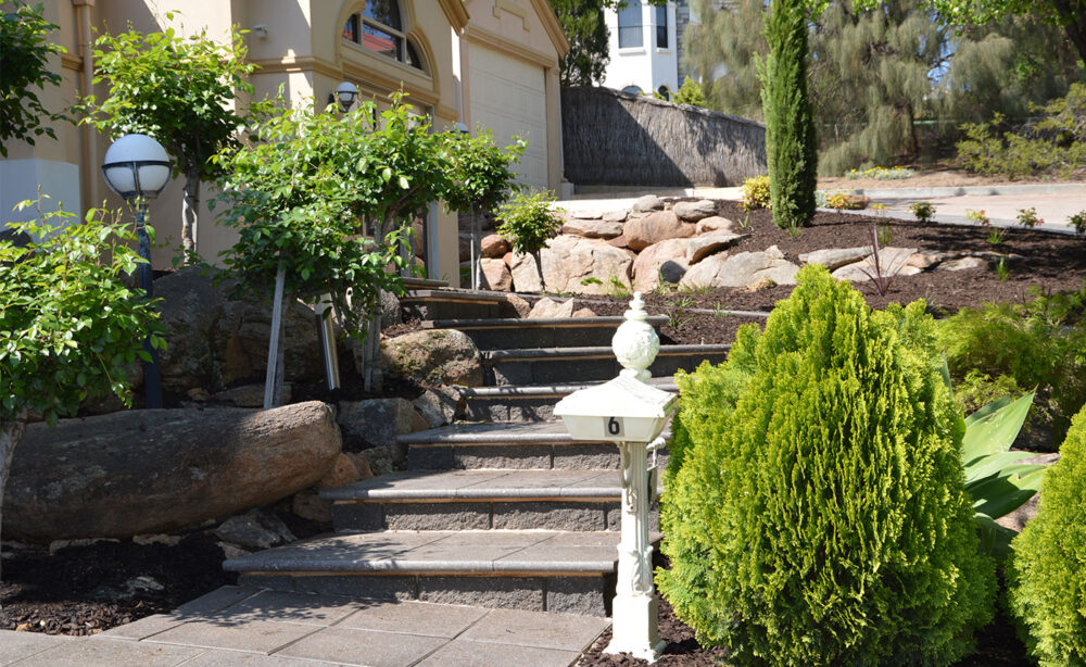 Garden Landscapers Adelaide | Concrete Block Steps